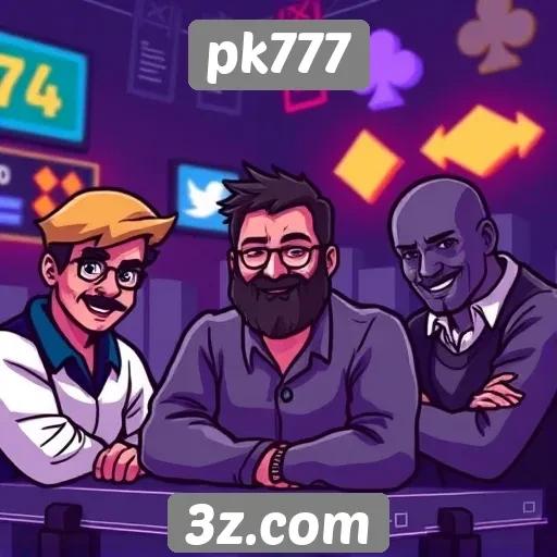 desenvolvedores por trás dos jogos do pk777