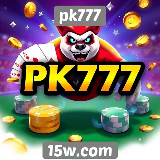 Variedade de jogos disponíveis no pk777